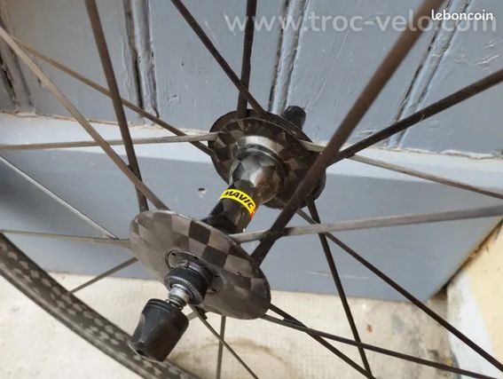 Roues carbone Mavic Cosmic ultimate service course, vélo route course carbone - 3
