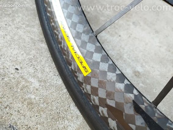 Roues carbone Mavic Cosmic ultimate service course, vélo route course carbone - 5