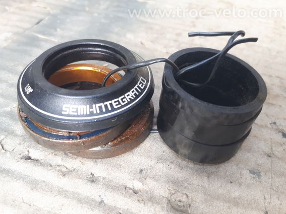 JEU DE DIRECTION VTT PIVOT DROIT 1P 1/8 VTT / GRAVEL / ROUTE - 2