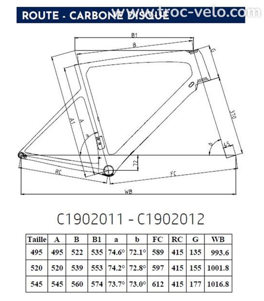 AERO EXS CARBONE (taille xs 49) - 5