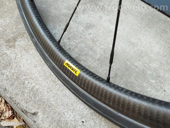Roues carbone mavic Cosmic 32/40, vélo route course - 4