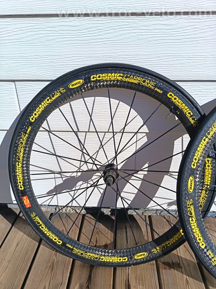Paire de roues Mavic Cosmic carbone pro - 2