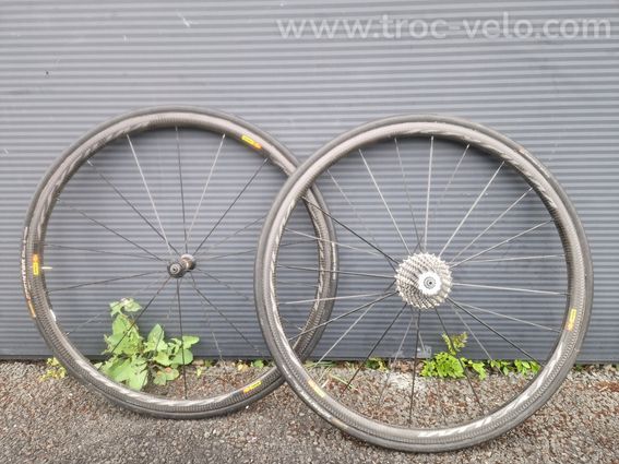 Roues à boyaux mavic