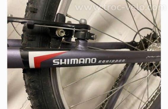 VTT Velocity - SHIMANO Tourney / RevoShift - suspension avant - 2