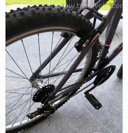 VTT Velocity - SHIMANO Tourney / RevoShift - suspension avant - 8