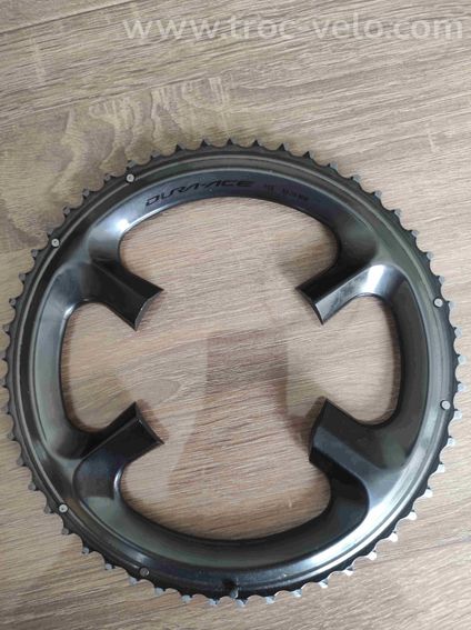 plateau exterieur shimano dura ace 9100 11v 53 dents - 2
