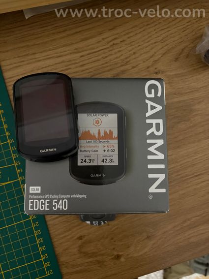 Compteur GPS Garmin Edge 540 Solar