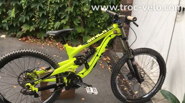 VTT DH descente  YT Tues  - 1