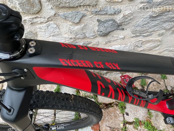 Vend vtt canyon hardtail cf slx taille M - 2