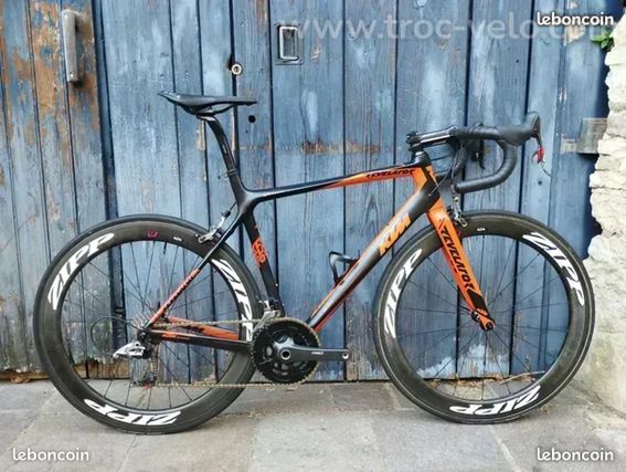 Kit cadre carbone KTM Revelator Team Delco Marseille Provence ou vélo complet, route course  - 2