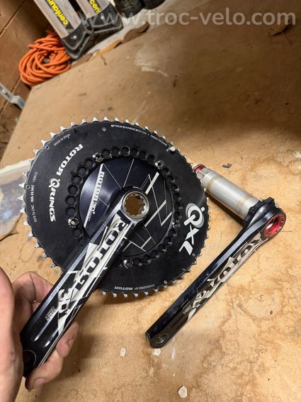 Pedalier Rotor ovale 53/41
