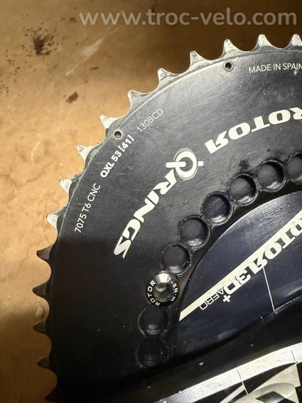 Pedalier Rotor ovale 53/41 - 2