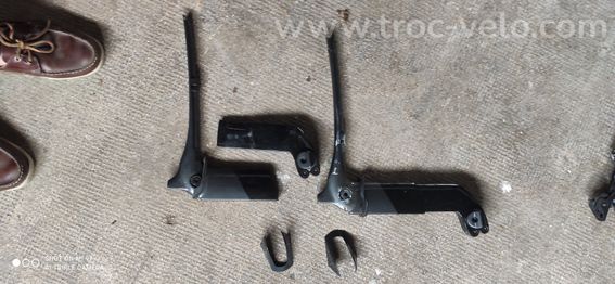 2 Sieges de mat Trek Madone SL6 noir et gris carbone