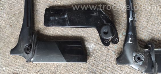 2 Sieges de mat Trek Madone SL6 noir et gris carbone - 2