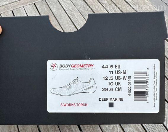 Chaussures Specialized S-Works Torch pointure 44,5 - 6