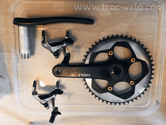 Sram red 22 pédalier 165 mn étrier de frein aero link différentes option