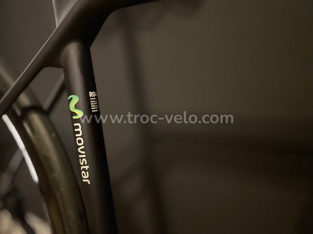 🔥Canyon ultimate CF SLX Campagnolo Super Record Eps Movistar S disc🔥 valeur 11.000€ - 9