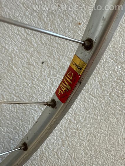 Roue av boyau mavic moyeu dura ace 32 r - 3