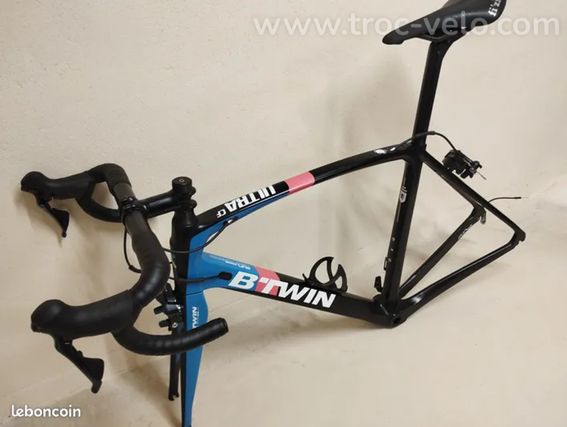Kit cadre carbone Btwin 940 ou vélo complet, route course - 3