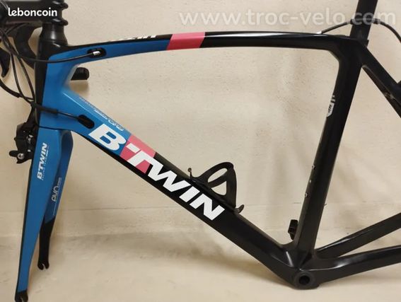 Kit cadre carbone Btwin 940 ou vélo complet, route course - 5