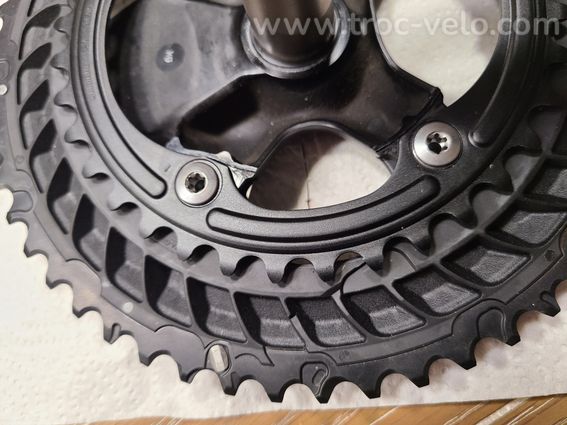 Pédalier SHIMANO 105 12V 52 36 172,5mm plateaux neufs - 7