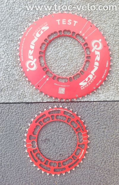 Plateaux rotor qrings 36/52  110bcd  - 1