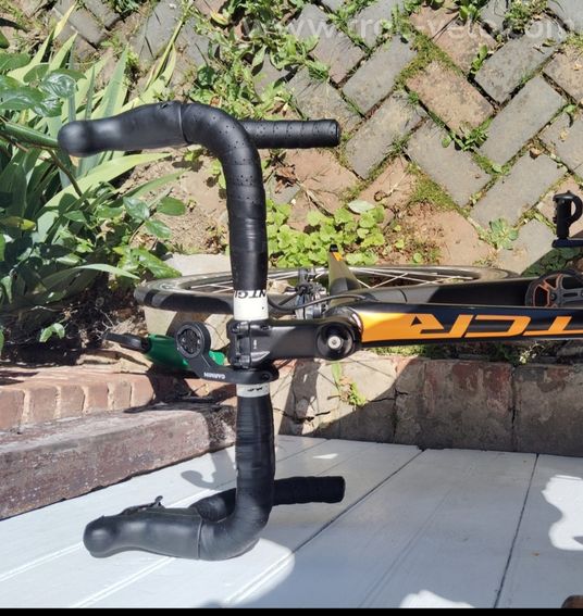 Giant tcr noir et orange roue flash wheels - 3