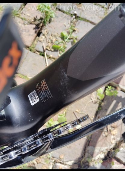 Giant tcr noir et orange roue flash wheels - 6