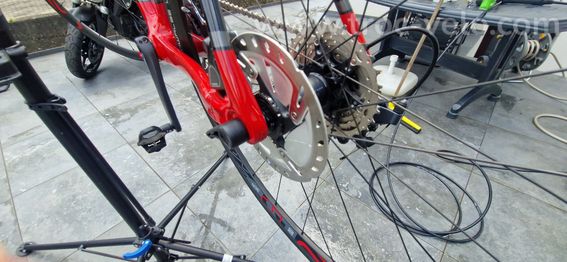 Velo route flatbar .Comme neuf - 7