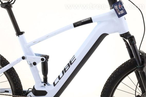 Produit Reconditionne Cube Stereo Hybrid Pro Velo Vtt Electrique Tres Bon Etat - 2