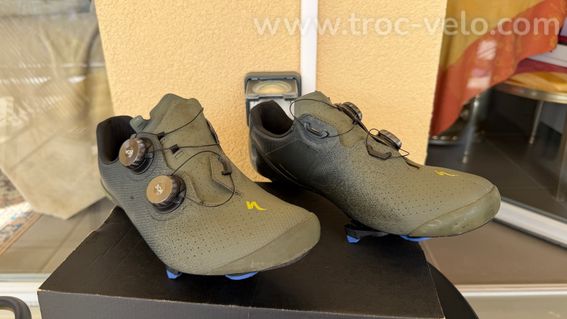 Chaussures SPECIALIZED S-Works Torch – Carbone – Taille 43,5 - Oak Green - 3