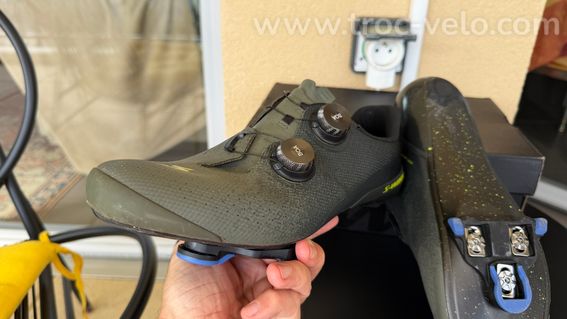 Chaussures SPECIALIZED S-Works Torch – Carbone – Taille 43,5 - Oak Green - 8