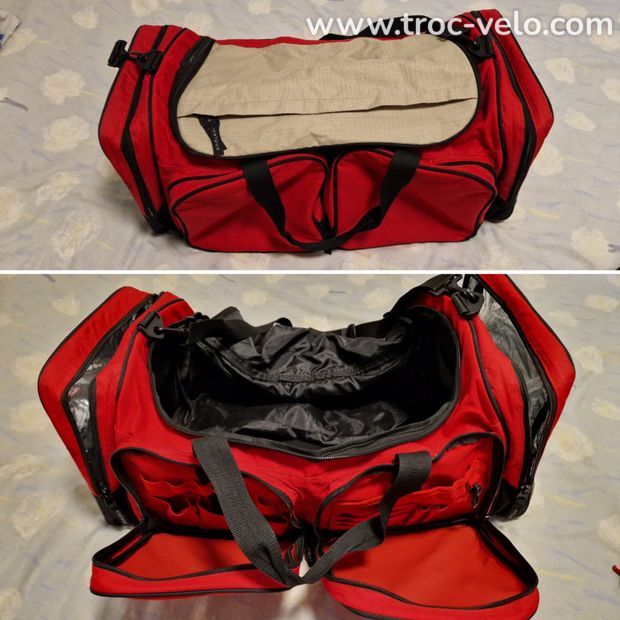 Sac cycliste vélo transport rangement Mont Ventoux 60L - 1