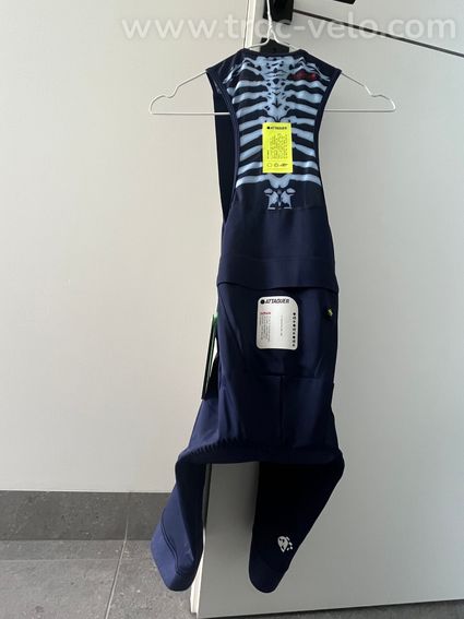 Cuissard homme - Attaquer - « intra bib shorts Navy » - Mediul