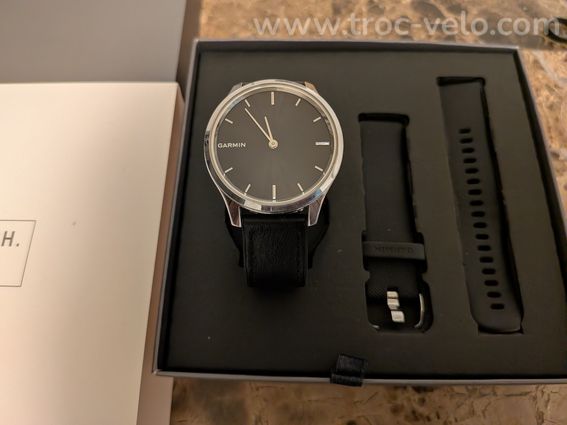 Montre intelligente hybride Garmin Vivomove Luxe Edelstahl - 6