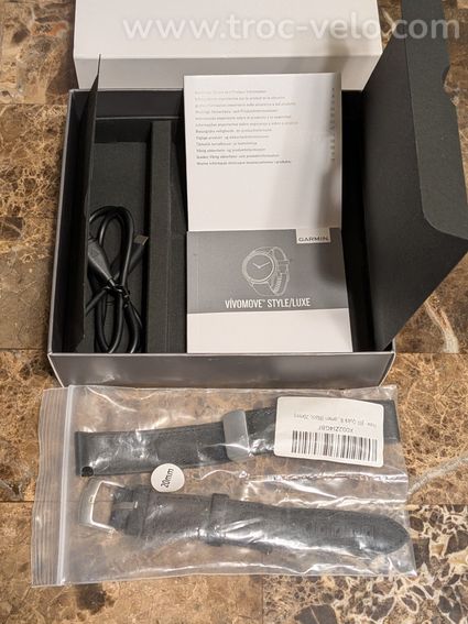 Montre intelligente hybride Garmin Vivomove Luxe Edelstahl - 7
