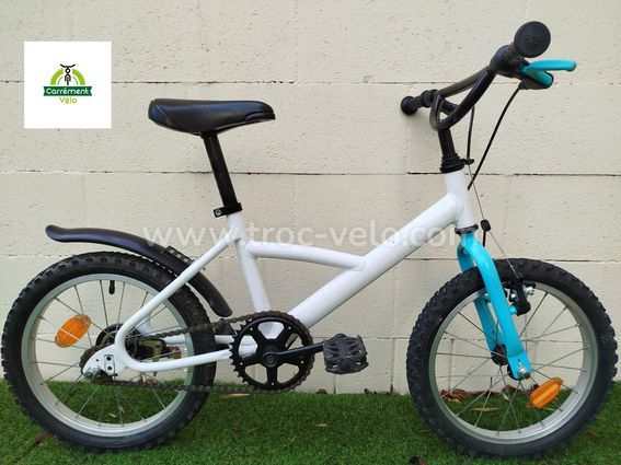 Vélo enfant B’twin 16 pouces - 4 à 6 ans - 105 à 120 cm