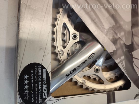 Pédalier triple Shimano 105 neuf - 4