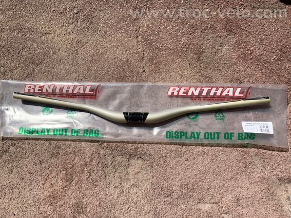 Renthal cintre 35mm/800mm argent - 2