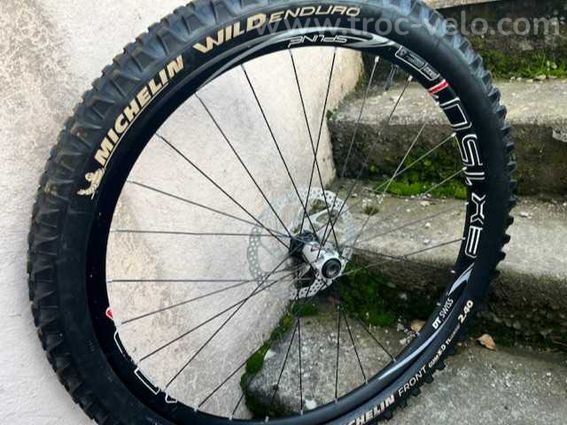 Jantes VTT Dt Swiss Ex 1501 spline one 27,5 tubeless disque et cassette neuve  - 6