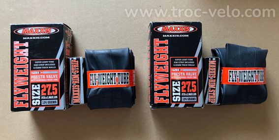 2 Chambres à air Maxxis Fly weight 27,5 Neuf - 2