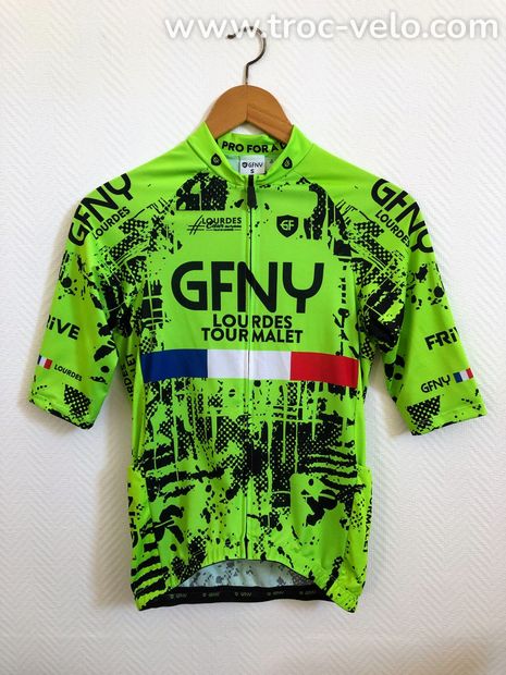 Maillot vélo GFNY Lourdes Tourmalet taille S - 1