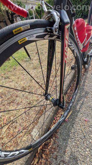 Vélo Route Carbone Time Edge Pulse (T. 53 / S) - 6,7 kg - Roues quasi neuves (+ Chaussures T.44) - 3