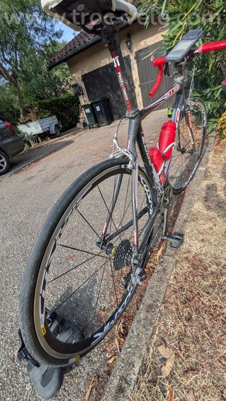 Vélo Route Carbone Time Edge Pulse (T. 53 / S) - 6,7 kg - Roues quasi neuves (+ Chaussures T.44) - 7
