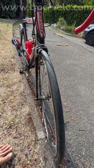 Vélo Route Carbone Time Edge Pulse (T. 53 / S) - 6,7 kg - Roues quasi neuves (+ Chaussures T.44) - 11