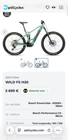 Orbea wild fs h30 VTTAE 500km - 6