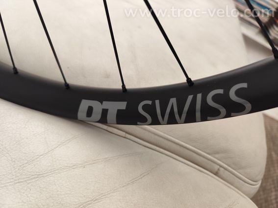 DT SWISS Roue ARRIERE EXC1200 SPLINE 35 Carbon 27.5" Disc BOOST(12x148mm) Black - 2