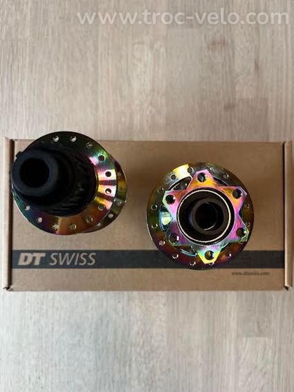 Moyeux DTSwiss 240 Rainbow Boost IS/6trous - 3