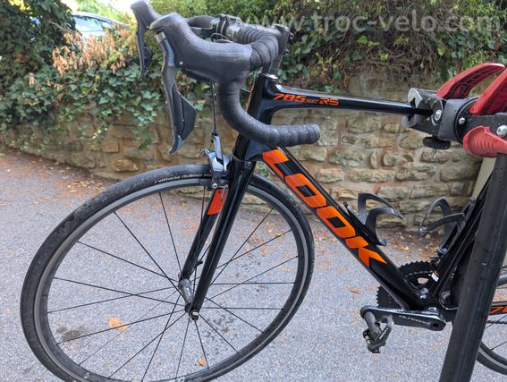 Vélo de route carbone Look 785 Huez RS Ultégra DI2 Taille M (53) 11V 50-34 - 10