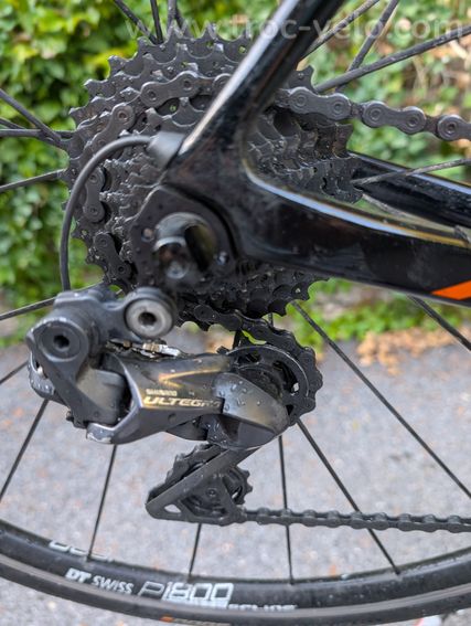 Vélo de route carbone Look 785 Huez RS Ultégra DI2 Taille M (53) 11V 50-34 - 11
